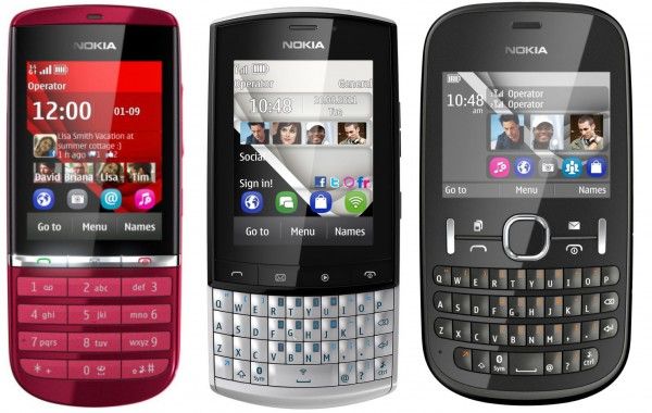 Серия бюджетных телефонов Nokia Asha