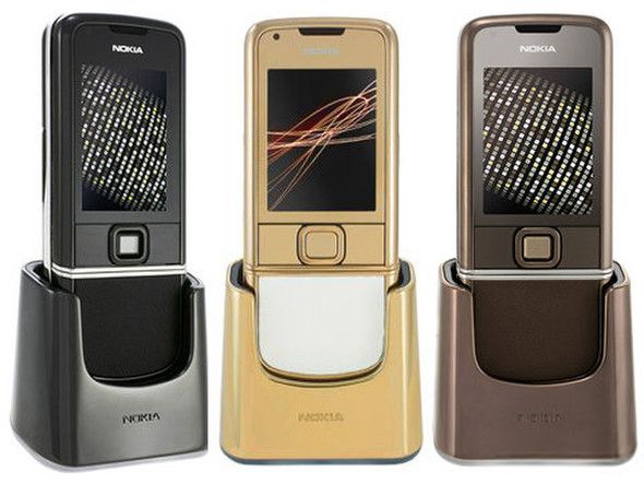 Nokia 8800 Carbon Arte, Gold, Sapphire