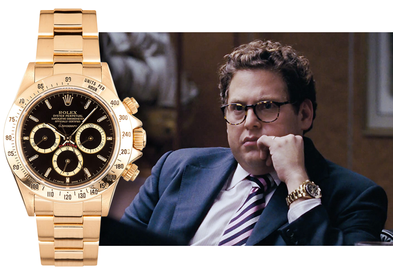 Золотые часы Джона Хилл Rolex Daytona с черным циферблатом