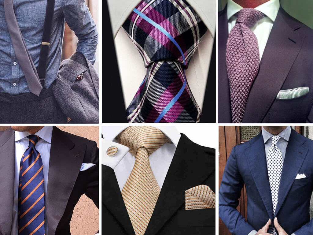 В 2019 году в моде галстуки из нетипичной ткани