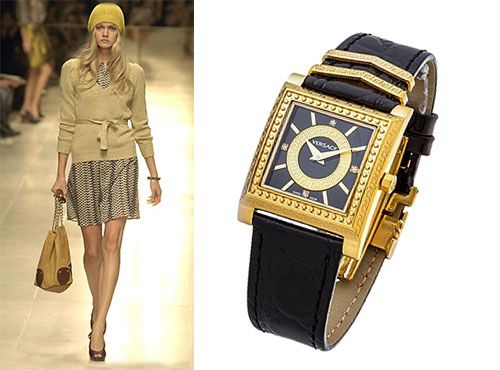 Женские дизайнерские/fashion часы Versace (Версаче)