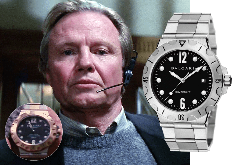 “Миссия: невыполнима” (1996): наручные часы Джона Войта (Джима Фелпса) Bvlgari Diagono Scuba
