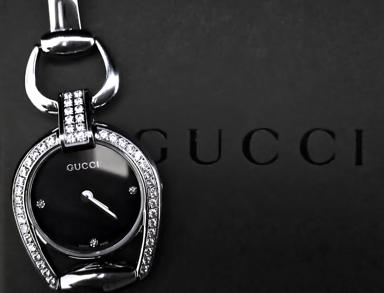 Реплика женских часов Gucci Ladies Horsebit Stainless Steel Watch