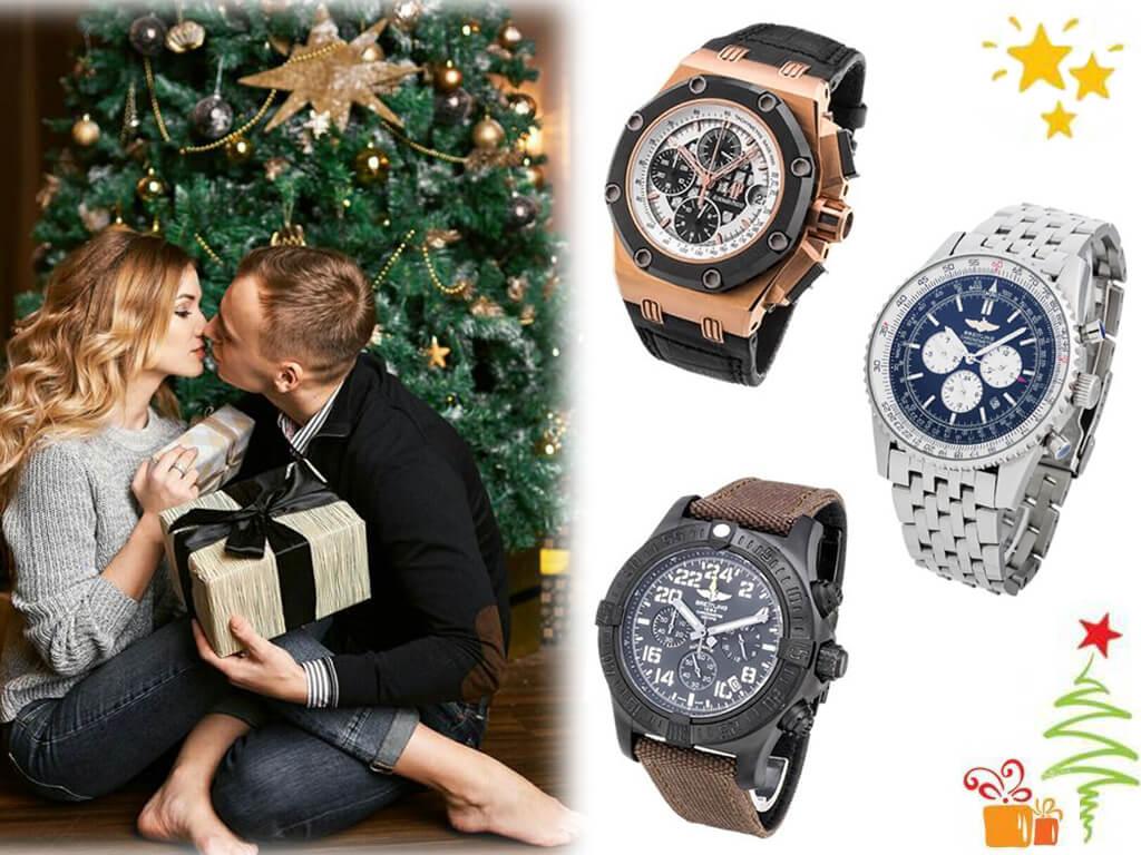 Наручные часы - один из самых красивых и функциональных подарков на Новый год