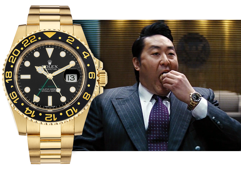 Часы Кеннета Чоя Rolex GMT-Master Gold
