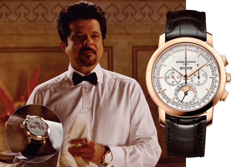 “Миссия невыполнима: Протокол Фантом” (2011): наручные часы Анила Капура (Бри Ната) Vacheron Constantin Chronograph Traditionnelle