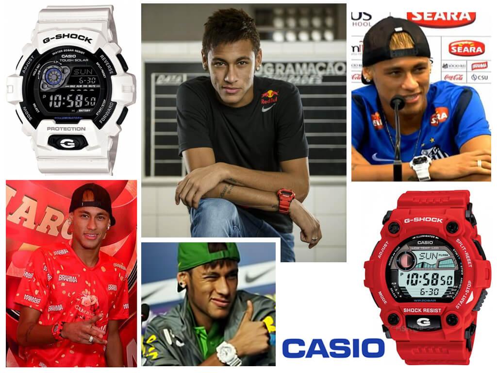 Неймар и его часы Casio G-Shock