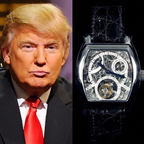 Дональд Трамп и наручные часы Azad Power Tourbillon
