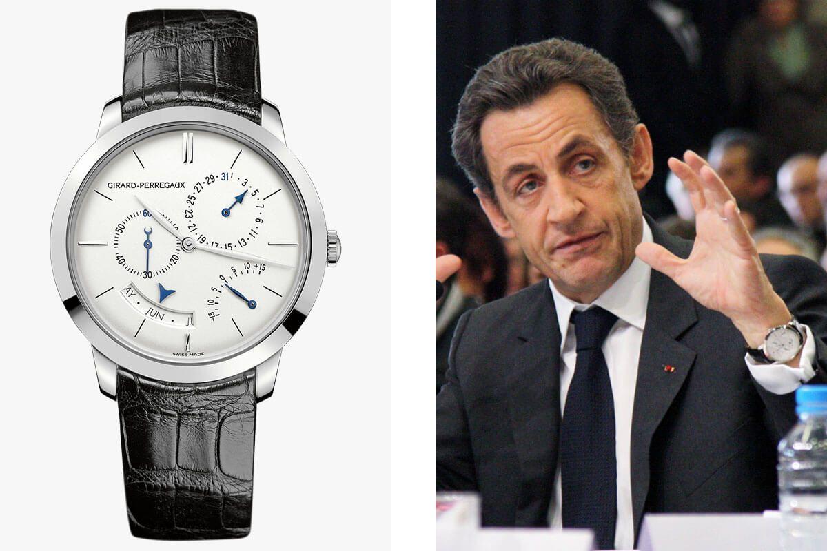Часы Николя Саркози Girard Perregaux 1966 Annual Calendar and Equation of Time