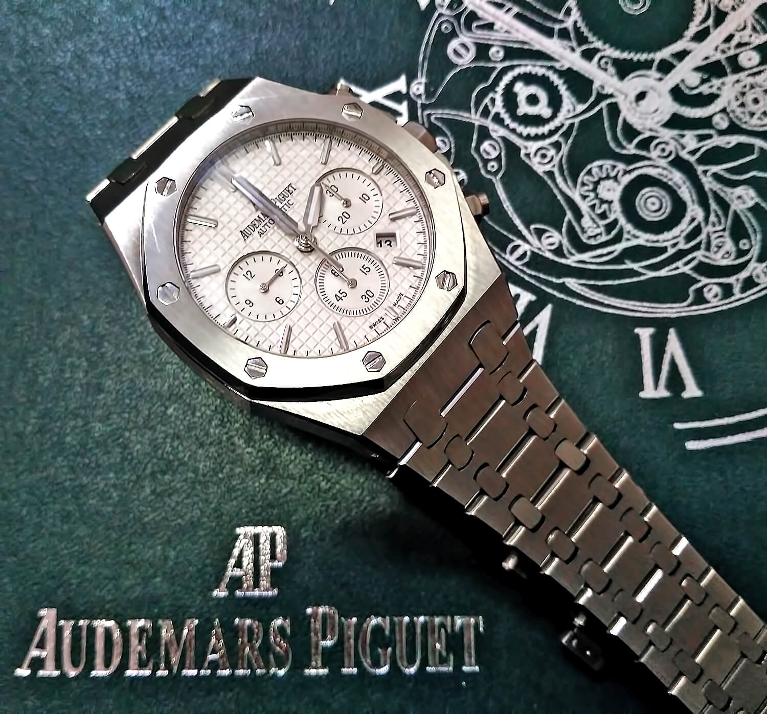 Реплика мужских швейцарских часов Audemars Piguet Royal Oak Chronograph