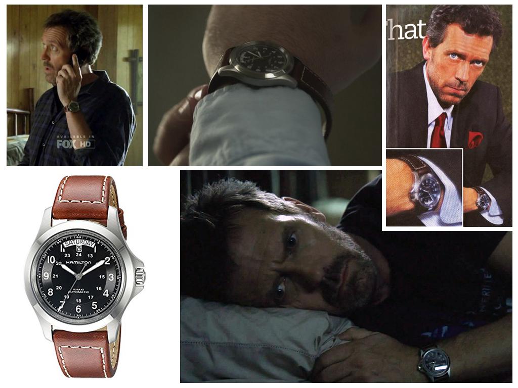 Доктор Хаус (2004-2012): наручные часы Грегори Хауса (Хью Лори) Hamilton Khaki King