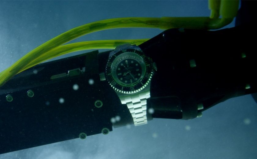 Экспериментальные часы Rolex Deepsea Challenge 