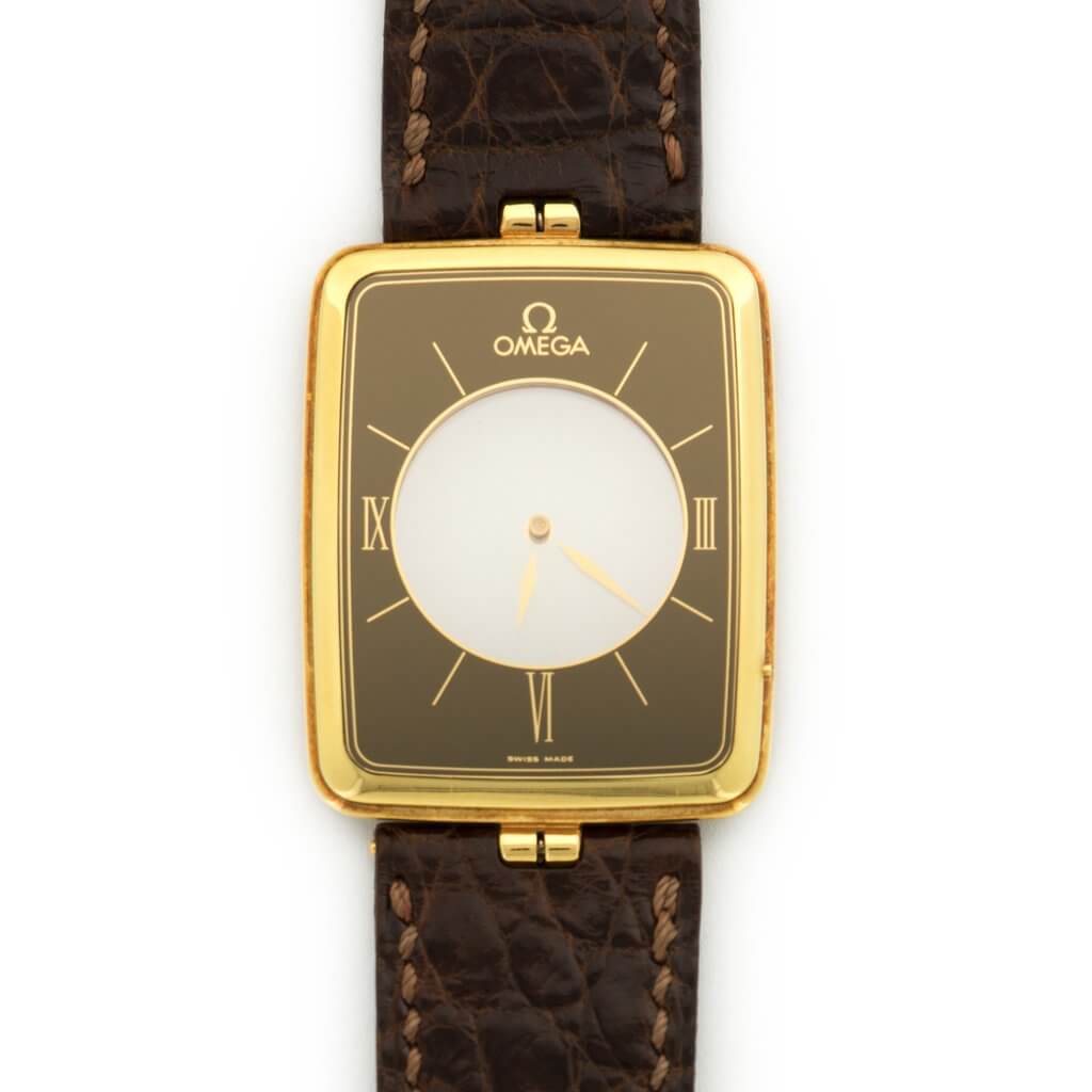 Винтажные часы Omega La-Magique с прозрачным циферблатом Mysterieuse