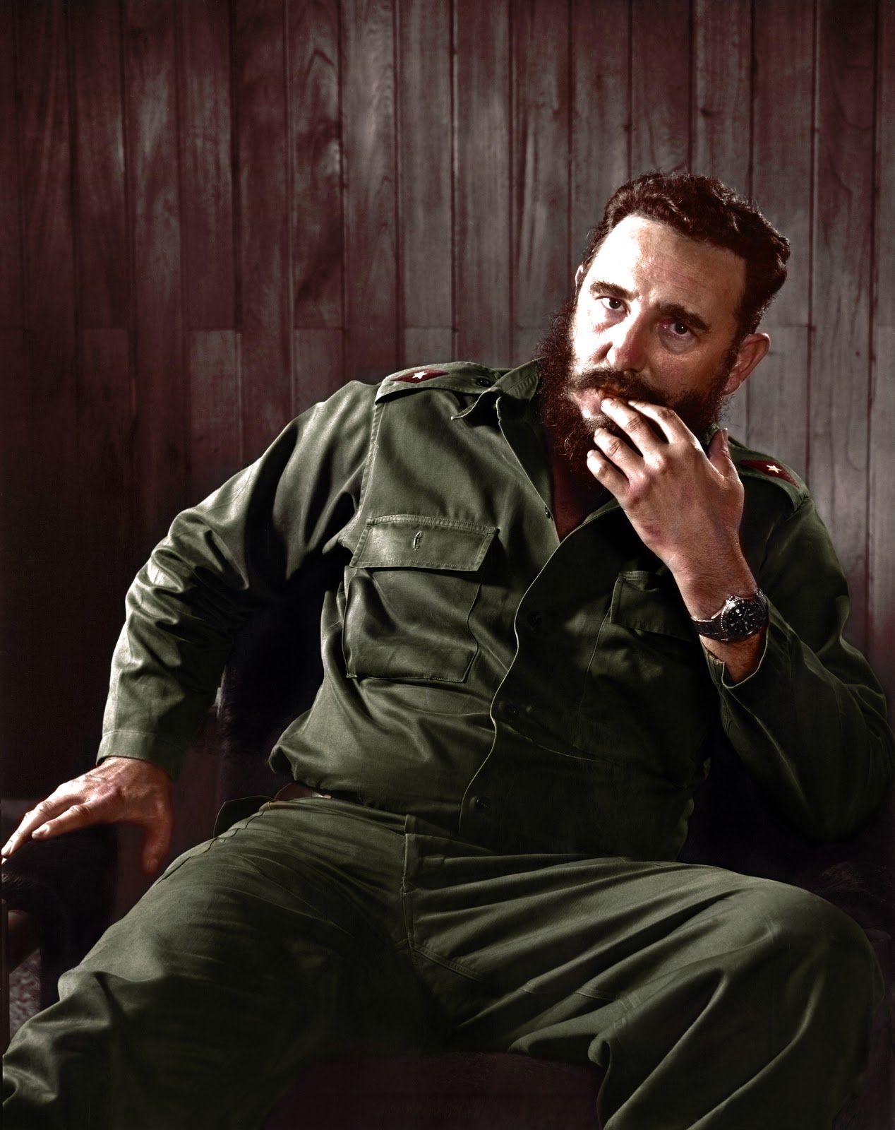 Фидель Кастро в часах