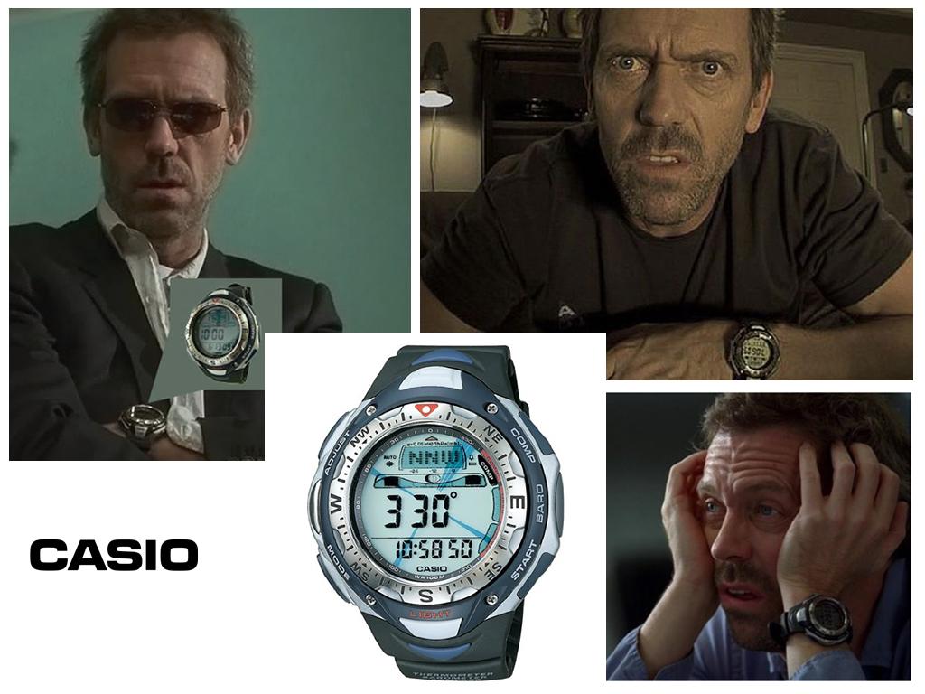 Доктор Хаус (2004-2012): наручные часы Грегори Хауса (Хью Лори) Casio Sea Pathfinder