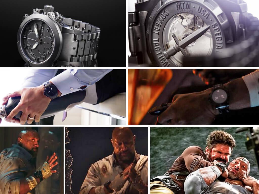 Наряду с Дуэйном Джонсоном, главную роль в фильме сыграли американские часы для спецагентов MTM Black 3-GER