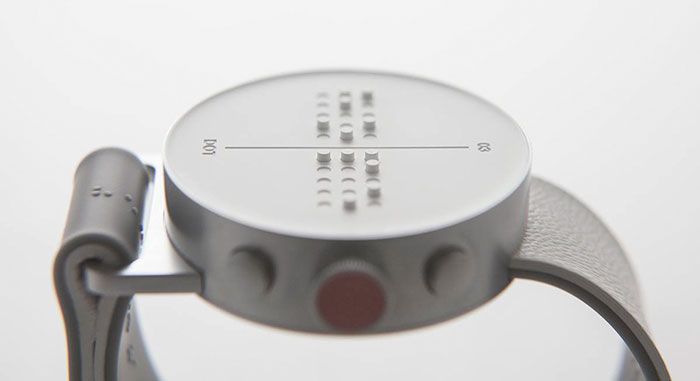 Smart-часы с шрифтом Брайля от компании Dot