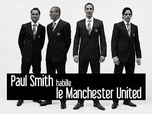 "Манчестер Юнайтед" в костюмах Paul Smith. "