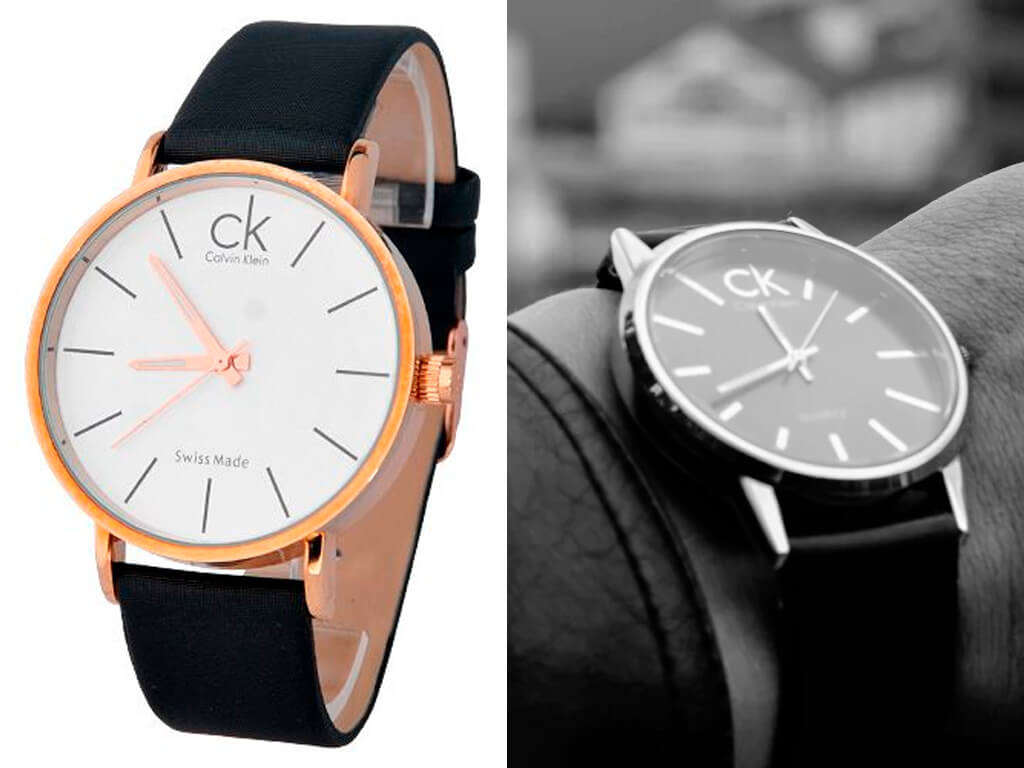 Минималистичные наручные часы от Calvin Klein